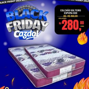 Colchão Solteiro - Espuma D20