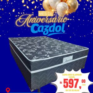 Cama Box Glamour [CASAL] - D28