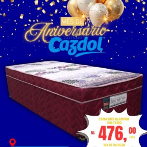 Cama Box Glamour [SOLTEIRO] - D28