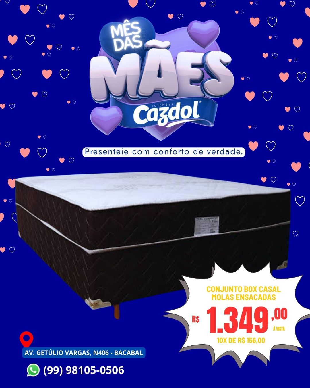 Cojunto Box Imperador [CASAL] - Molas Ensacadas