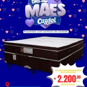 Uniflex Titan Molas Ensacadas [QUEEN] - Com Pillow Top